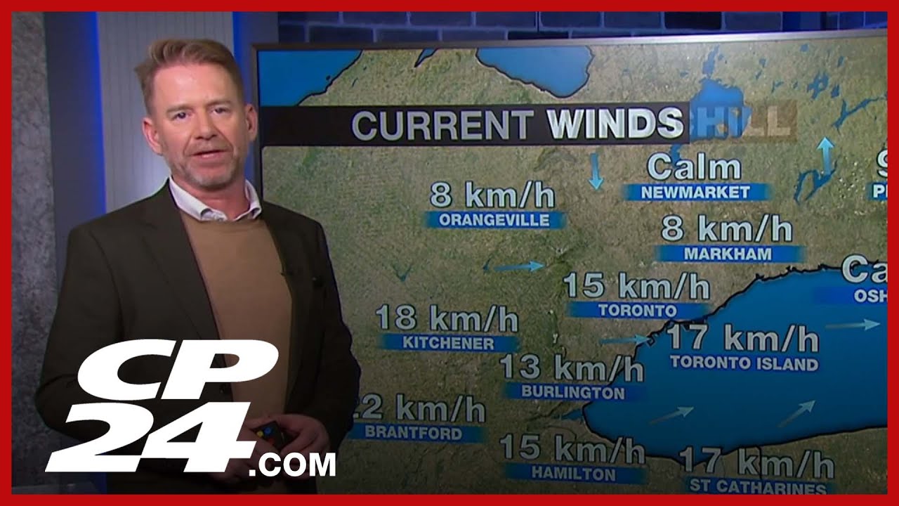 Toronto weather: Expect a cold, snowy Monday