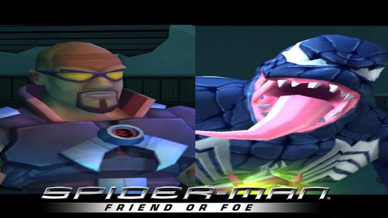 Spider-Man(TM) Friend Or Foe (2007) - Blade & Venom Boss Fight