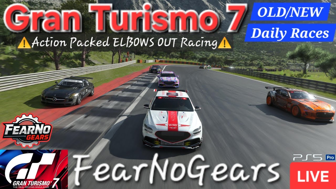 🟢LIVE🔴 Gran Turismo 7 - OLD/NEW Daily Races: Are we ARMORED enough at DRAGON TRAIL w/The Brigade?!