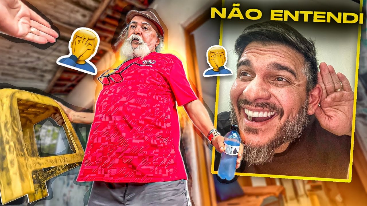 MANETIKIN TROLOU O VEIO LUIZ DO SOM FINGINDO TÁ SURDO | MANETIKIN