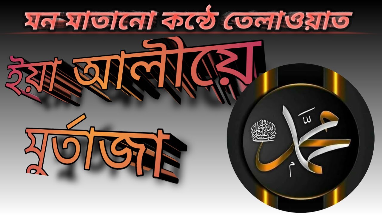 নুরে মুতলাক হ্যায় পায়াম্বার ইয়া আলীয়ে মুর্তাজা । কারবালার শানে কাসিদা পাক। Al Amin hossain Quadry