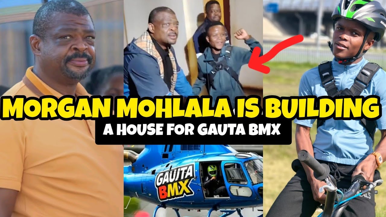 Morgan mohlala & Dr Malinga are buidling a house for Gauta Bmx family - Burgersfort to Cape Town
