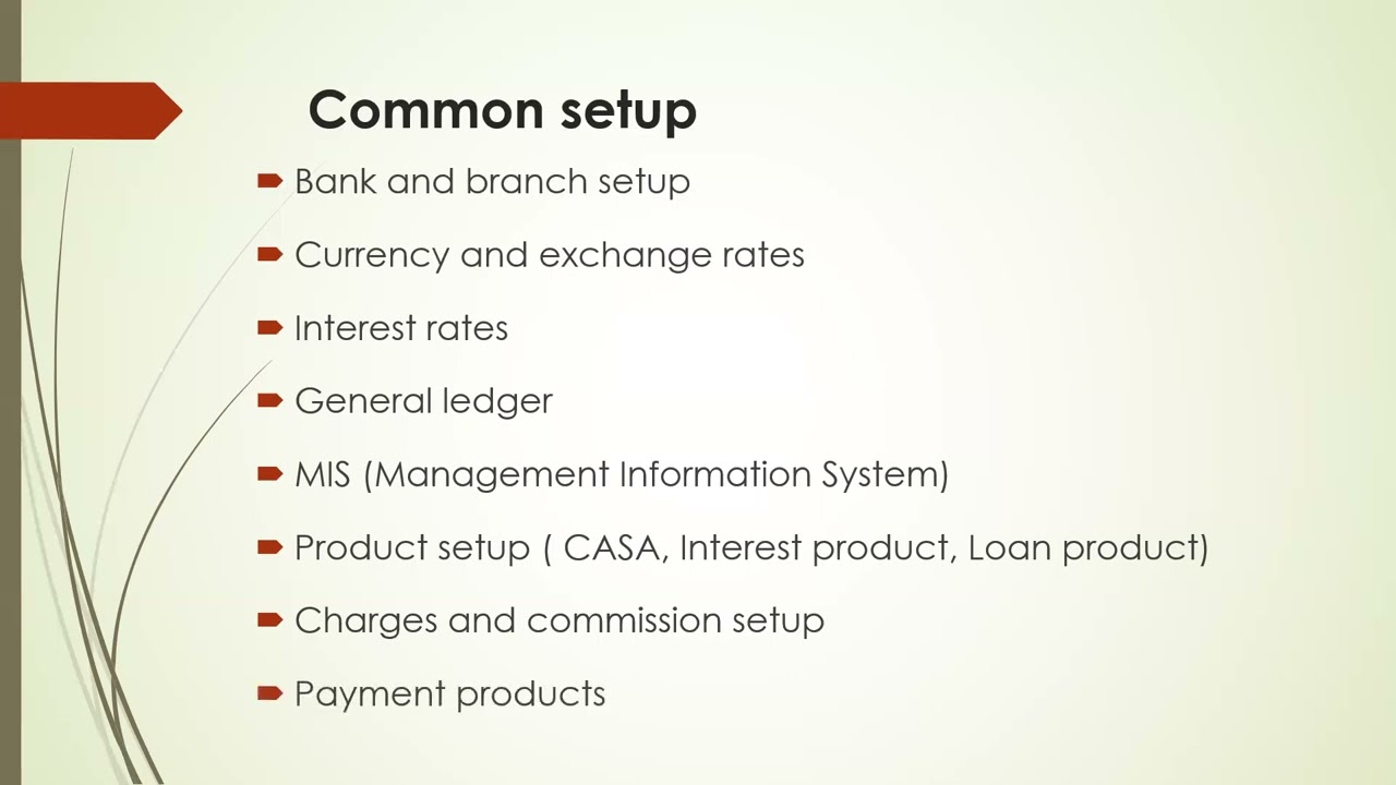 Core Banking - Session 2