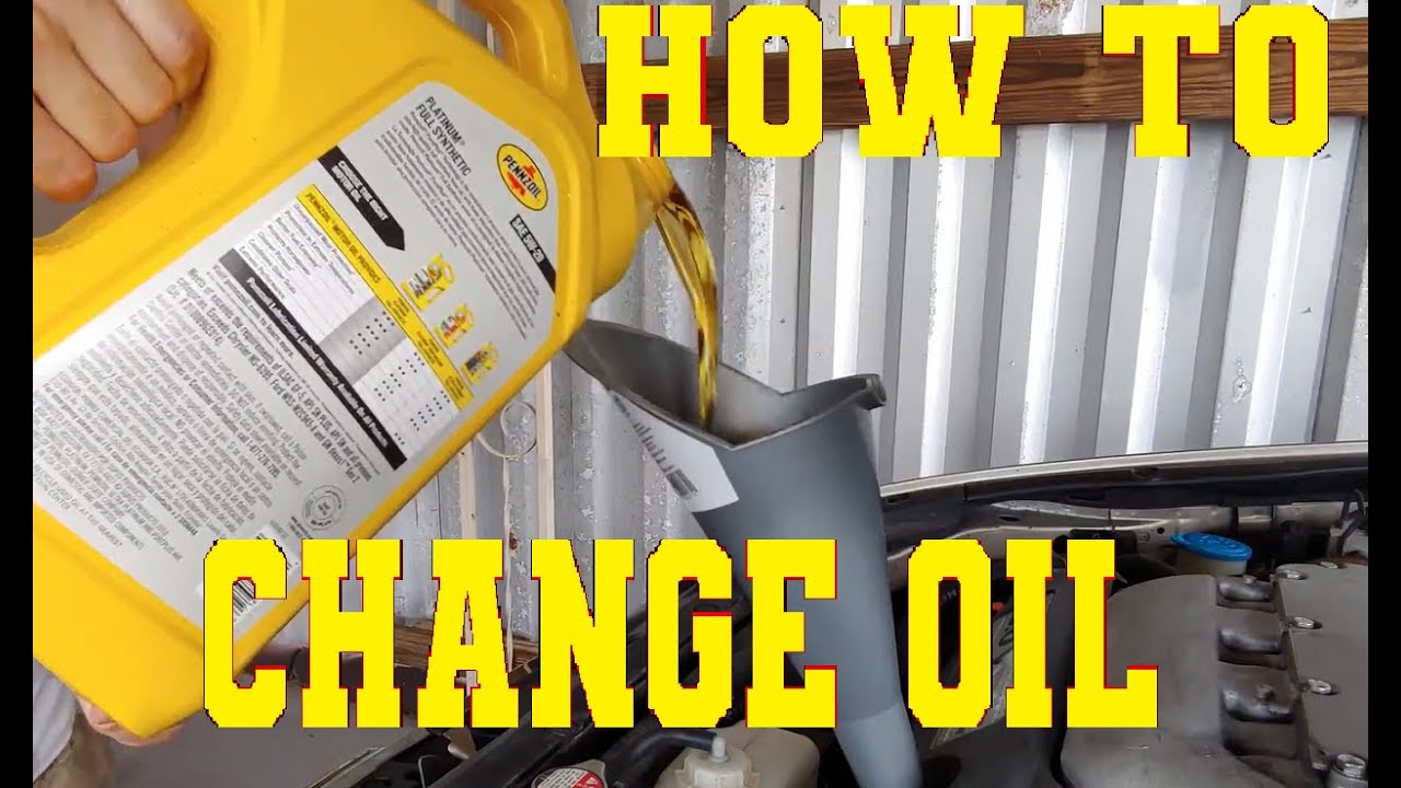 HOW TO CHANGE YOUR OIL | ANY CAR | Detailed Step By Step For Beginners!