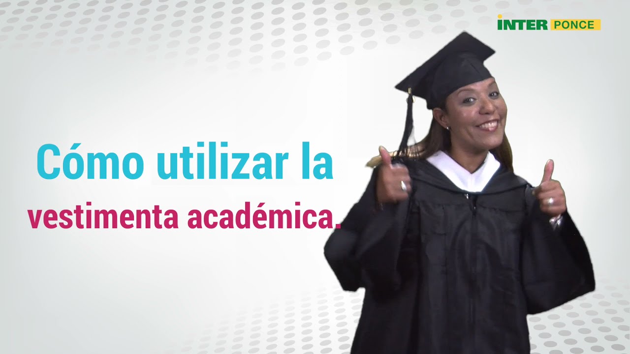 Video Vestimenta de Graduación con honores