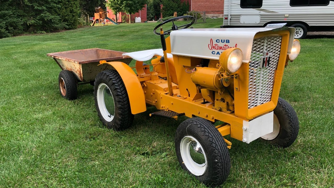 IH Cub Cadet Original and #1 Cart
