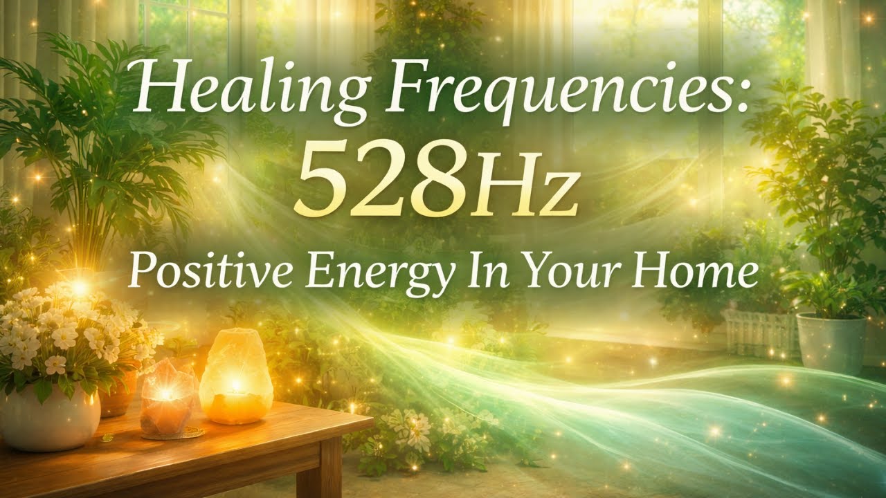 Healing Frequencies: 528Hz ✨ Positive Energy in Your Home | Deep Healing & Anxiety Relief