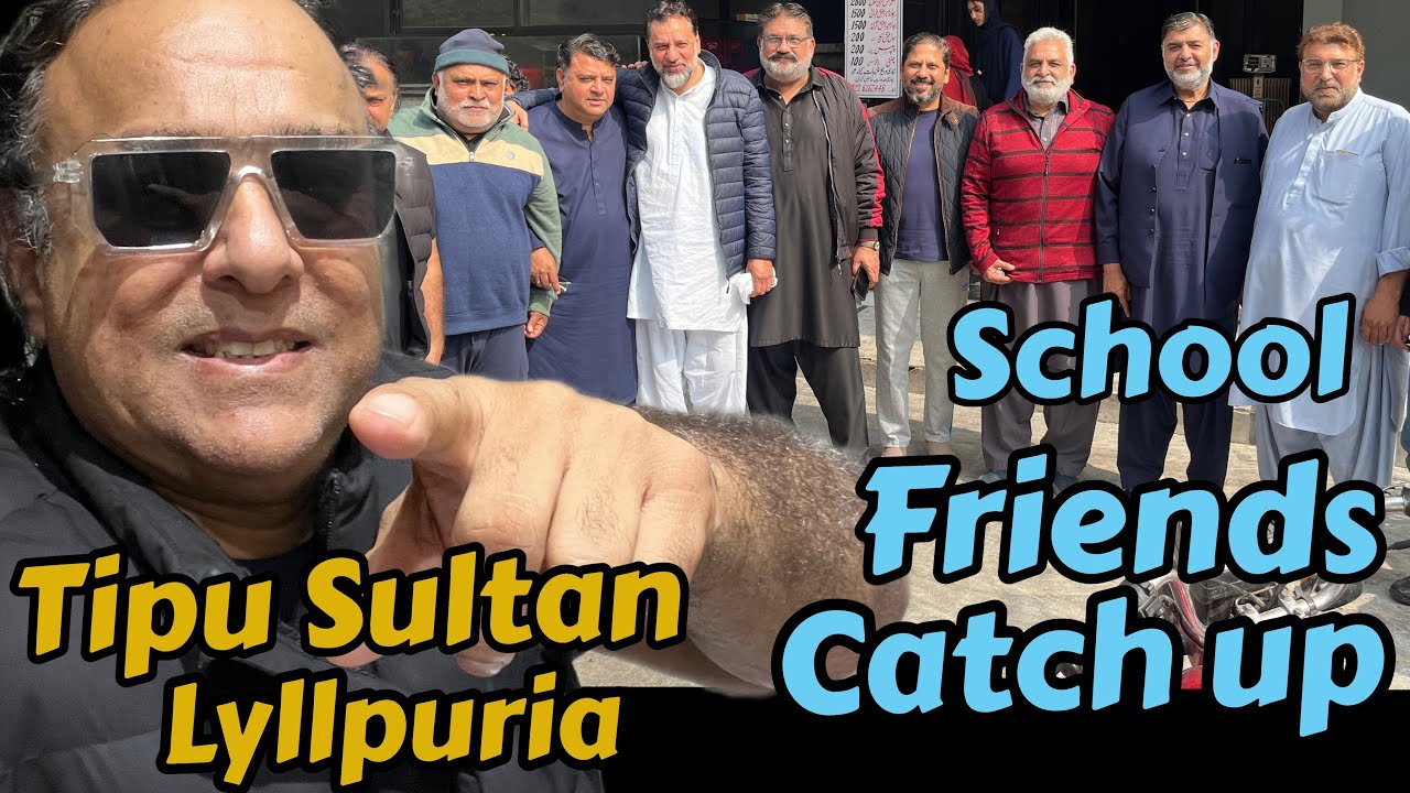 Catching up old friends of(DPS) Divisional public school Faisalabad  breakfast at pak sweets