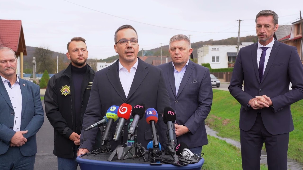 Minister práce Erik Tomáš k pomoci obciam po zemetrasení