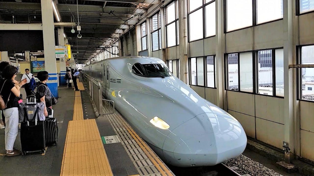 Japanese Shinkansen, Hakata (Kyushu) to Hiroshima