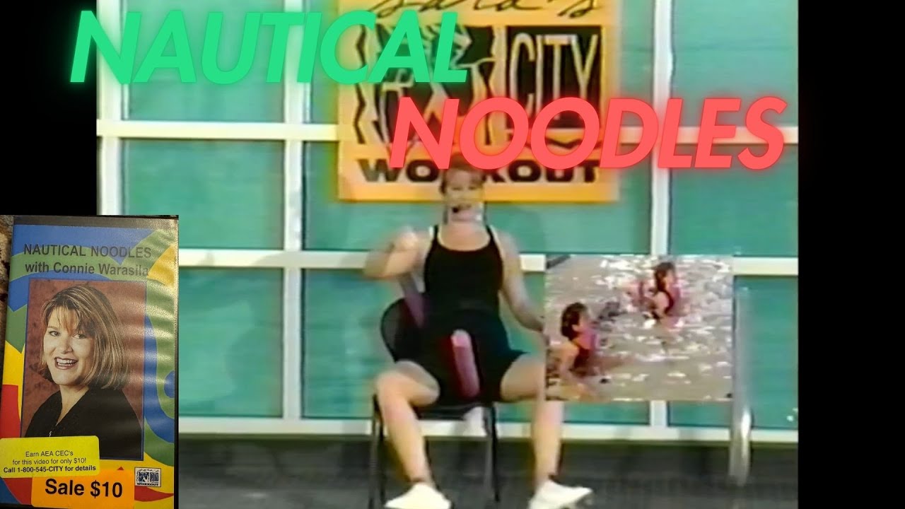 Nautical Noodles - Pool Noodle Water Workout VHS 90's