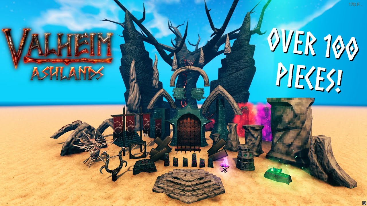 Valheim Ashlands 'Secret' Build Pieces