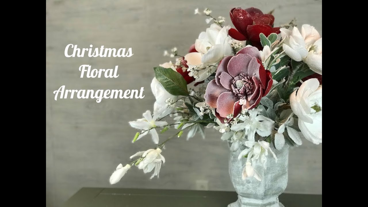 Christmas Floral Arrangement - Christmas 2018