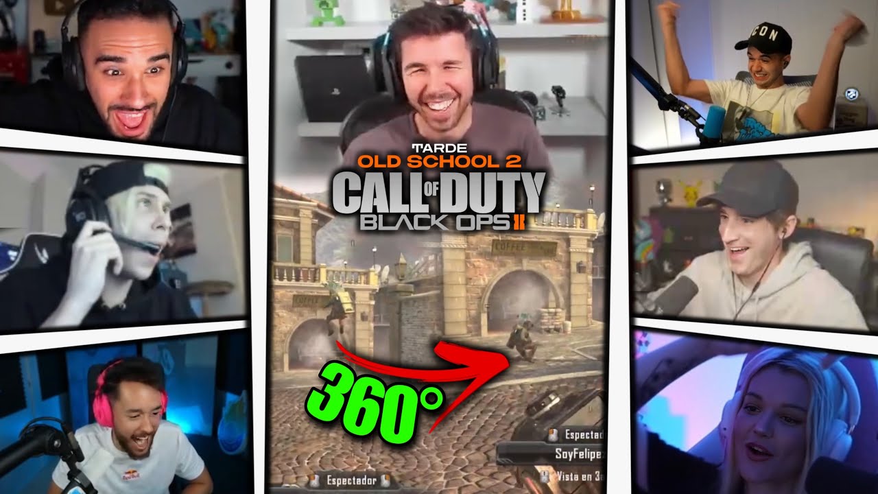 TODAS las REACCIONES al 360 de WILLYREX en el TORNEO OLD SCHOOL 2 🔥 Rubius, IlloJuan, Grefg, Staxx…