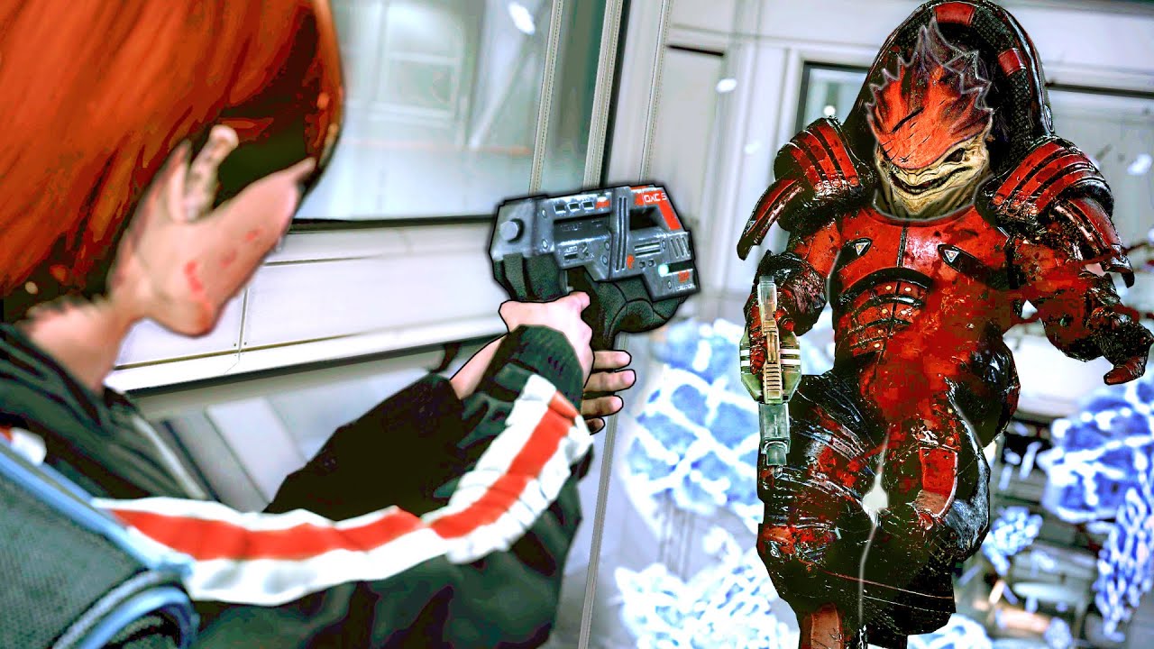 Killing Wrex on the Citadel [All Choices] -- Mass Effect Legendary Edition