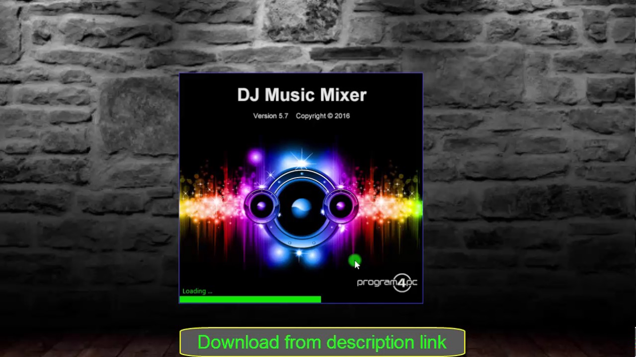 Program4Pc DJ Music Mixer