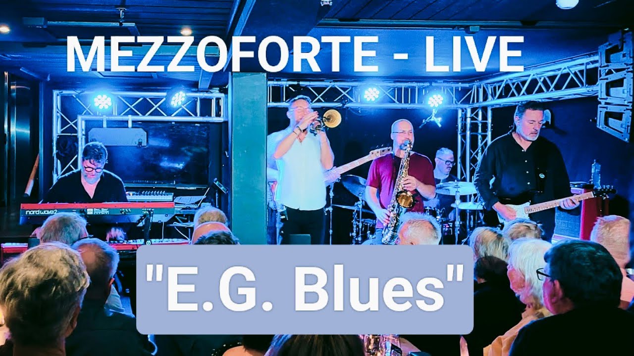 MEZZOFORTE - E.G. Blues - In Concert - Madam Felle - Bergen, Norway - 2023