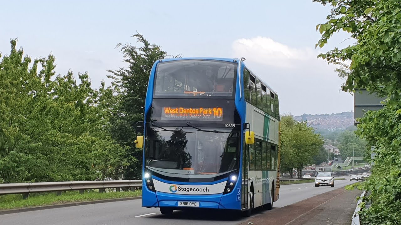 FULL THRASH: Route X78 | SN16OYE/10639 - Stagecoach North East: ADL E40D/ADL Enviro 400MMC