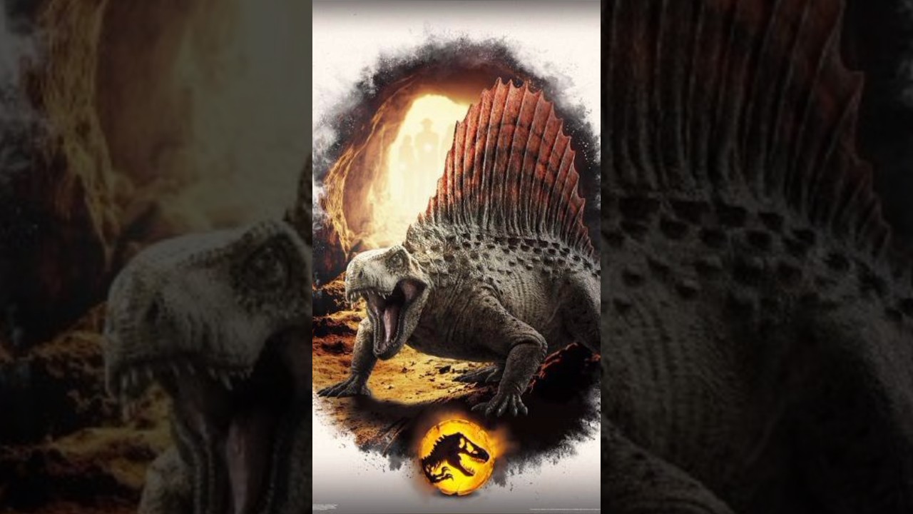 DIMETRODON czyli przerażająca BESTIA z podziemia doliny BIOSYN - Jurassic World #shorts #short