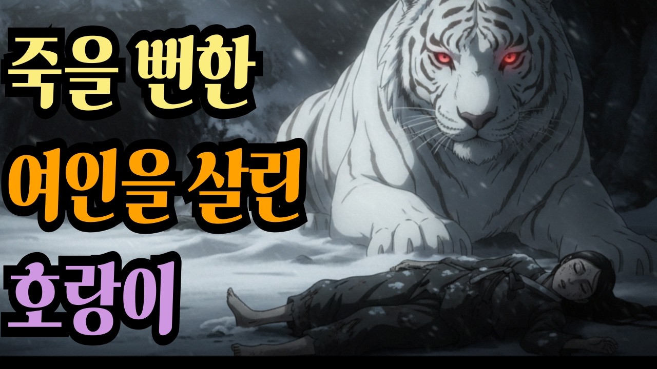 죽을 뻔한 여인을 살린 호랑이 | #야담 #설화 #조선시대 #옛날이야기 #노후사연