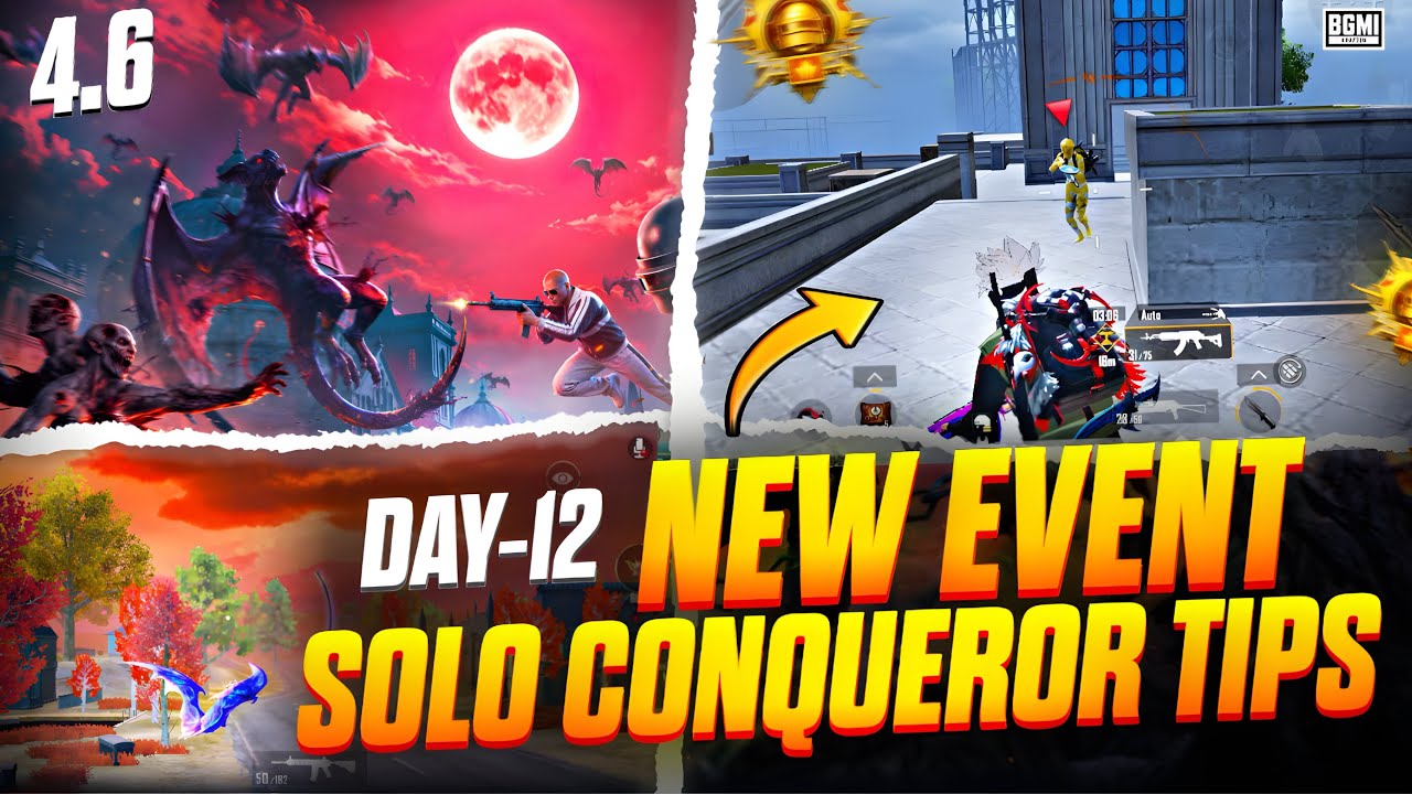 TOP 500 RANK TODAY IN NEW 4.6 UPDATE | BGMI SOLO CONQUEROR PUSH GAMEPLAY🔥