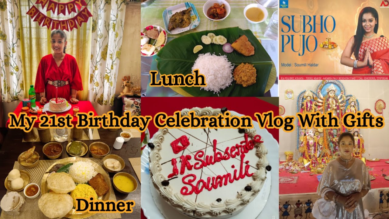 My 21st Birthday Celebration Viral Vlog #kolkata #trending #viralvideo #minivlog #birthday #festival