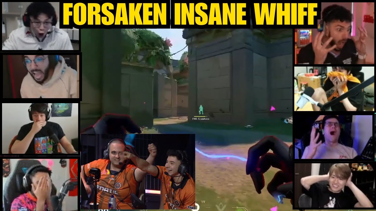 VALORANT STREAMERS REACTS TO FNC CRASHIES INSANE CLUTCH AGAINST PRX IN VCT CHAMPIONS 2025