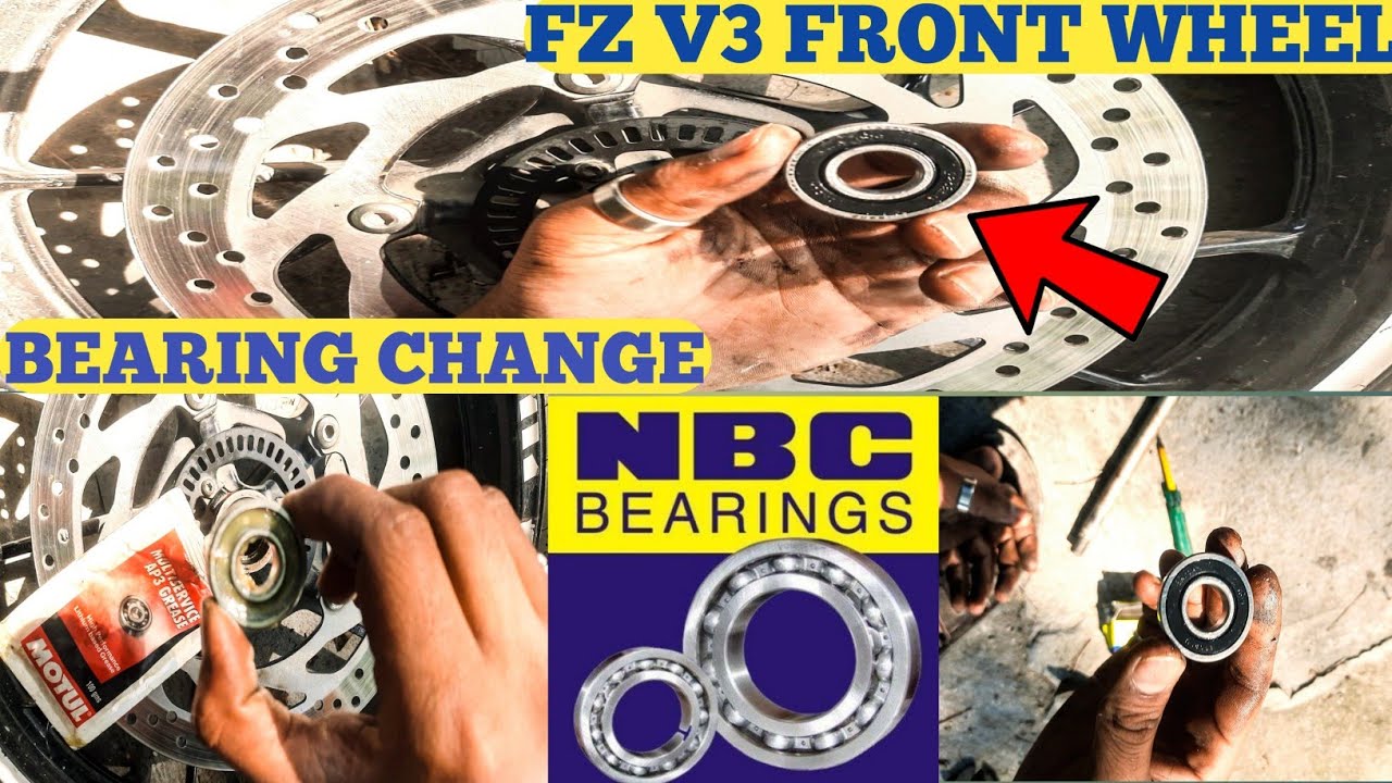 ⚠️WARNING: FZ V3 Front Wheel Bearing Change|#BearingChange #fzv3