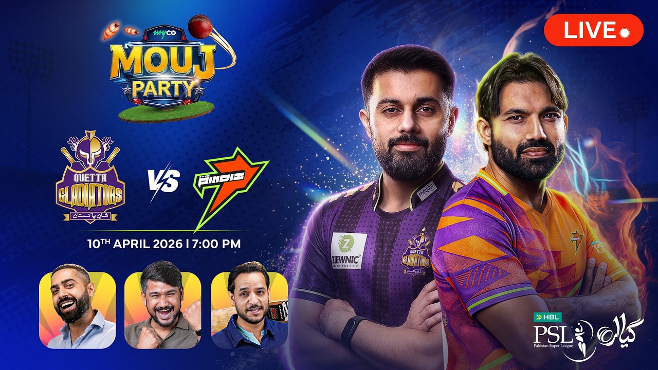 PSL Live: Quetta  vs Rawalpindi 18th T20 Live Match Today | Score & Commentary - Watch Party