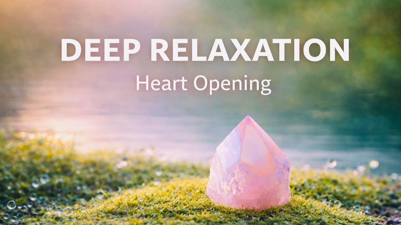 🌸Sanfte Meditationsmusik für Yoga & Herzöffnung I Tiefenentspannung & Stressabbau
