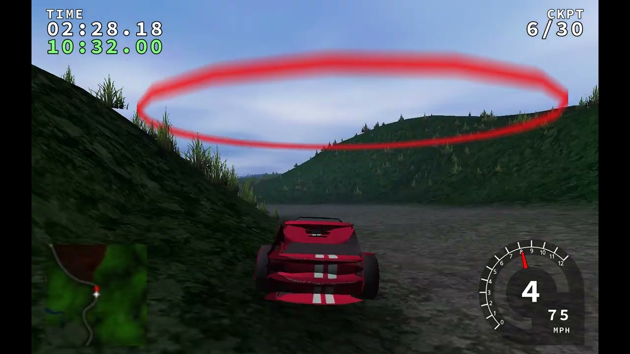 Flying Ferrari 296 GTS - Trigger Rally Gameplay