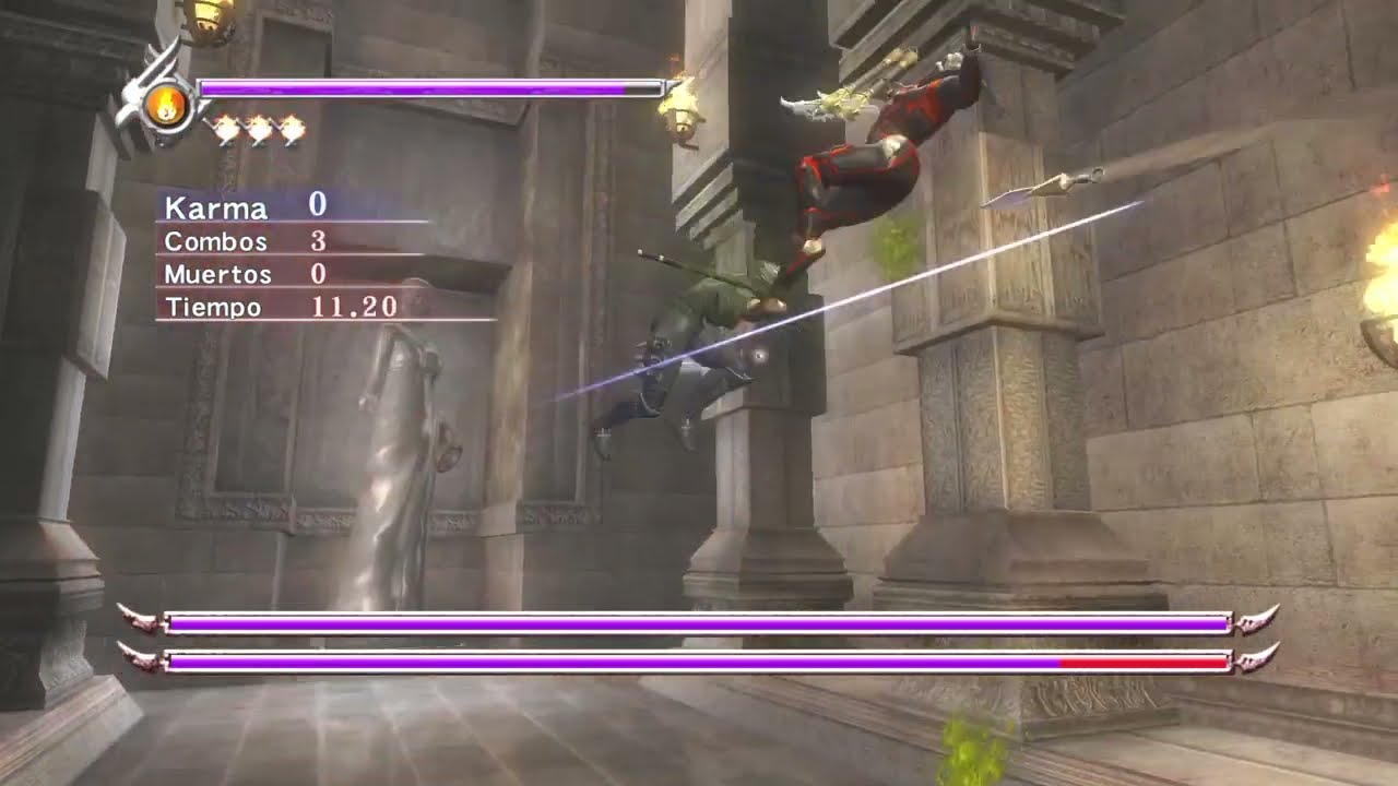NINJA GAIDEN Master Collection-Ryu Vs Doble Doppelganger Evil Ryu [Modo Master Ninja] (Dragon Sword)