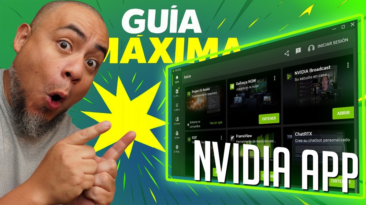 NVIDIA App 2025: domina tu tarjeta RTX como un Fórmula 1