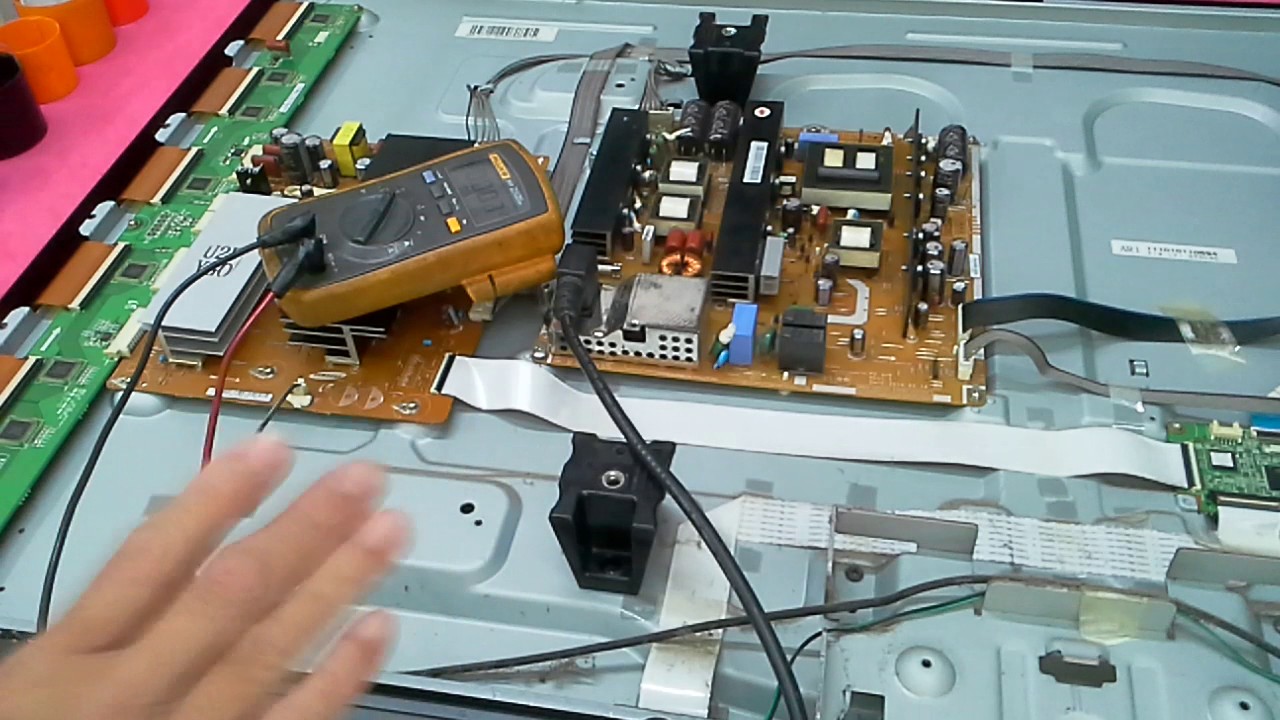 ซ่อมทีวี แนวทางวิเคราะซ่อมPLASMA TV SAMSUNG ว่าแผงไหนเสีย  ตอน 2 ไลน์0613249222