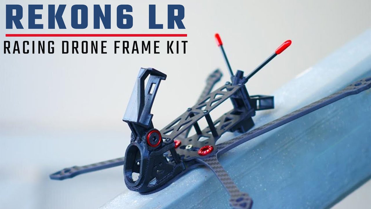 Rekon6 LR Racing Drone Frame Kit