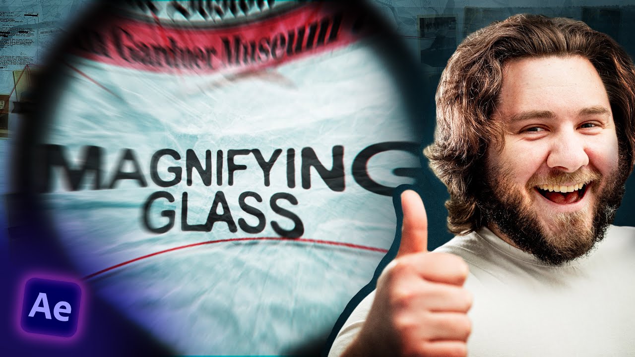 How to make a Magnifying Glass Effect [After Effects Tutorial]