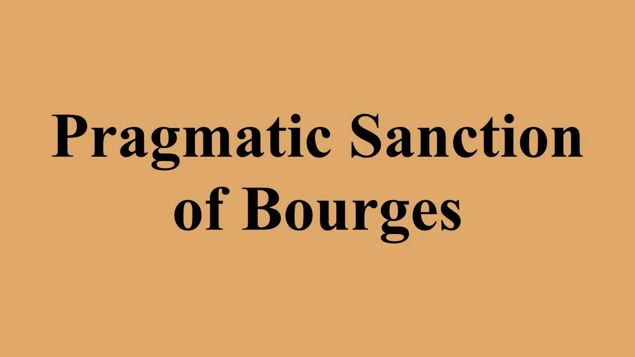 Pragmatic Sanction of Bourges