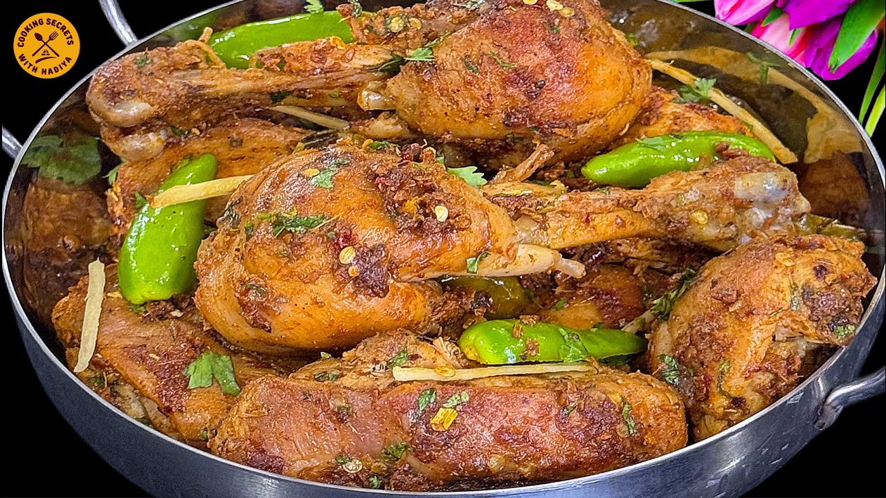 SPICY Chicken Balochi Tikka Karahi Recipe! | Chicken Recipe Different Style | Chicken Karahi