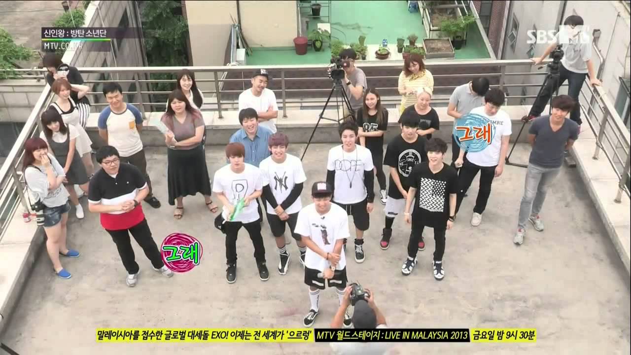 130924 Rookie King Channel BTS E04 신인왕 방탄소년단 채널방탄 (720p) HD