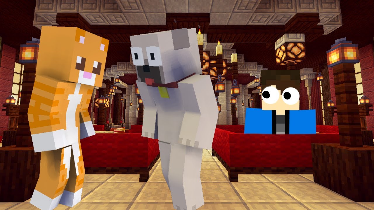 KIIS ÉS HUSI RANDIZTAK A MINECRAFTBAN!