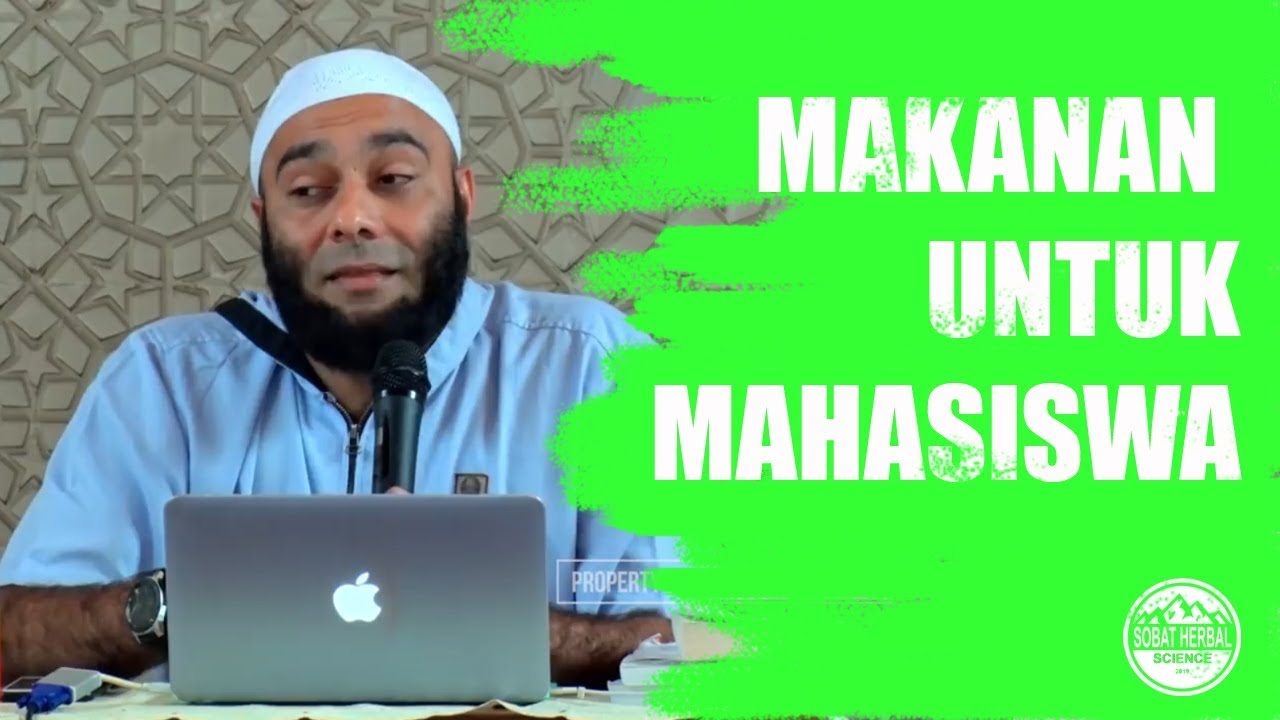 dr Zaidul Akbar - makanan mahasiswa