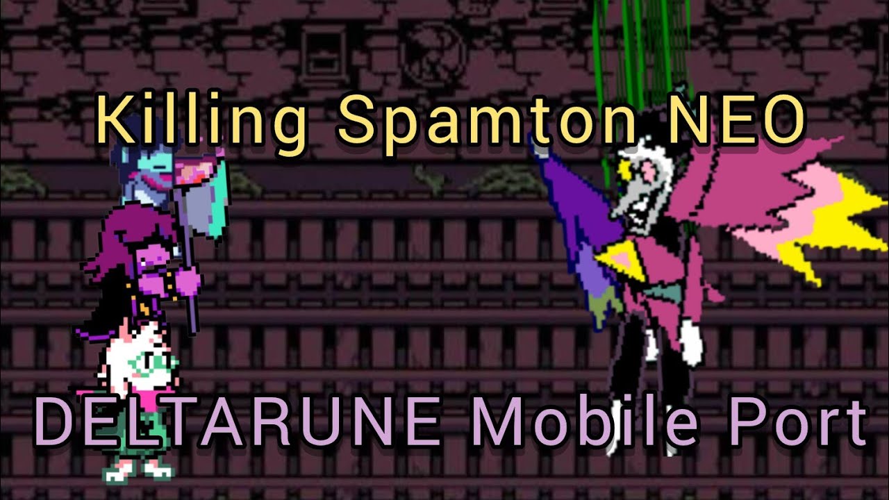 Killing Spamton NEO first try! (DELTARUNE Mobile Port)