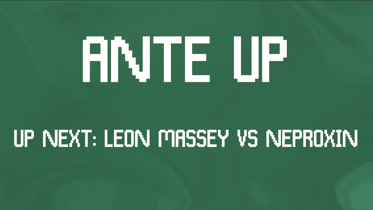 ANTE UP | Leon Massey vs Neproxin / ECS vs Palindrome| Melee UK Balatro Tournament