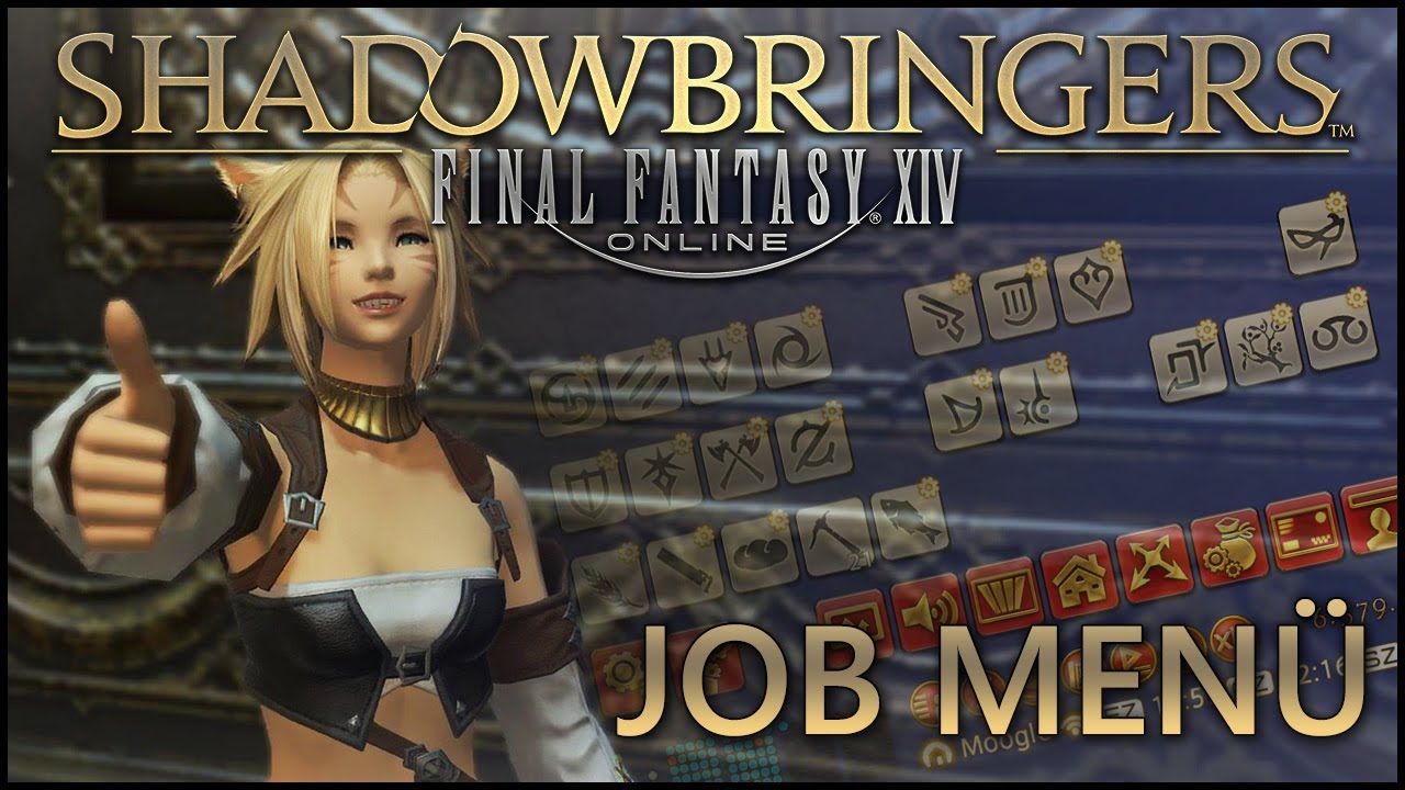 SCHNELLER KLASSENWECHSEL MIT DEM JOBMENÜ - FINAL FANTASY 14 TUTORIAL!