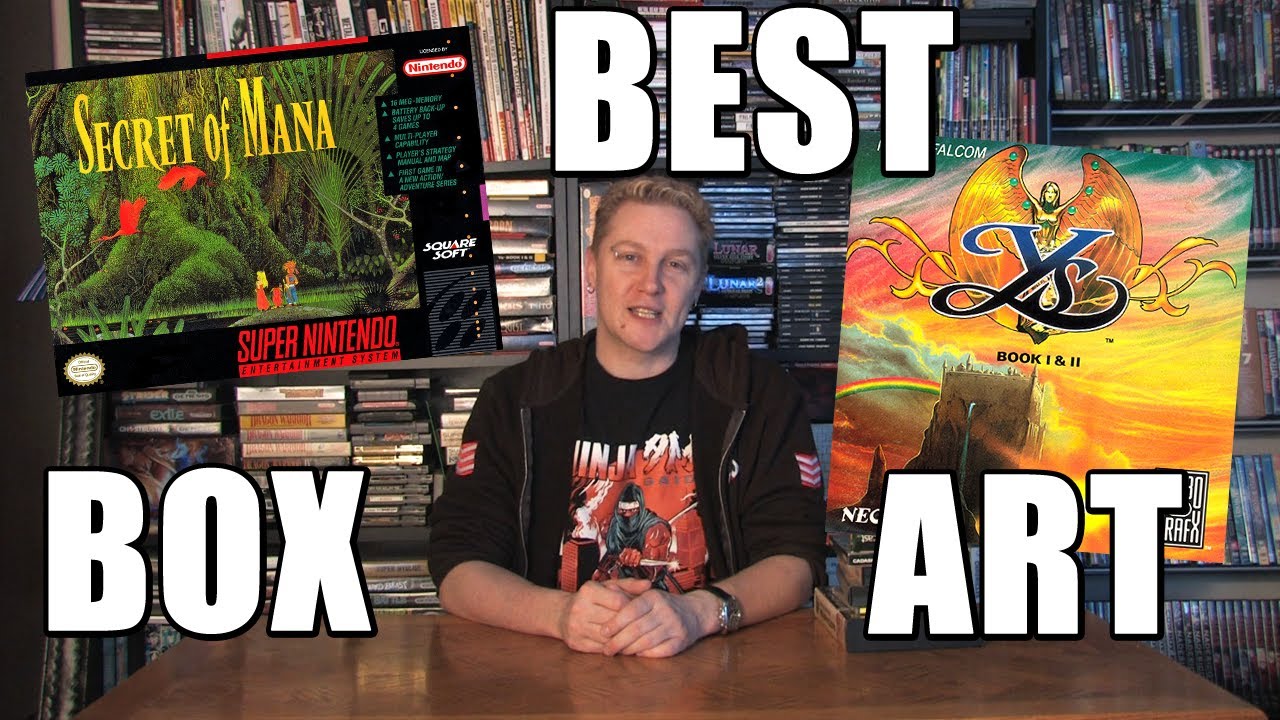 THE BEST VIDEO GAME BOX ART! - Happy Console Gamer