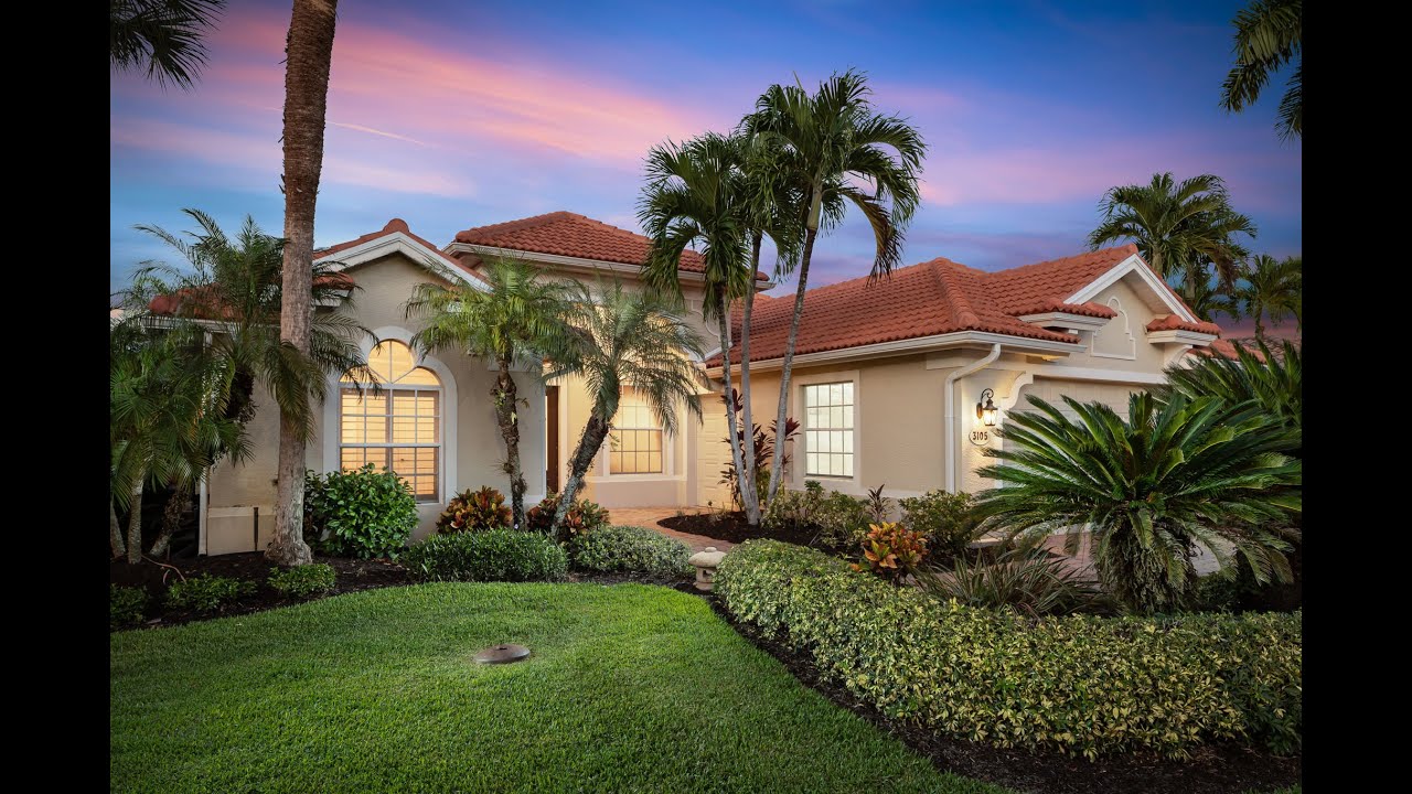 3105 Terramar Drive Home for Sale in Olde Cypress Naples, Florida