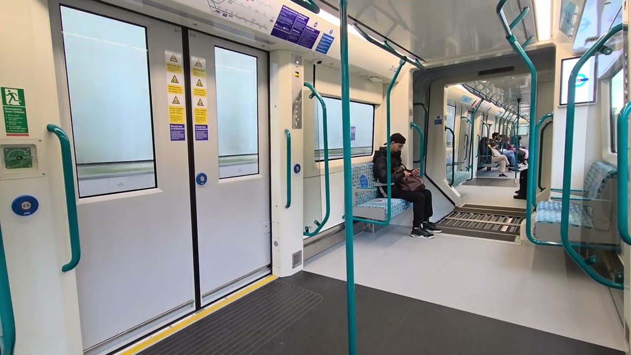 Journey on Docklands Light Railway B23 Stock (King George V - London City Airport)