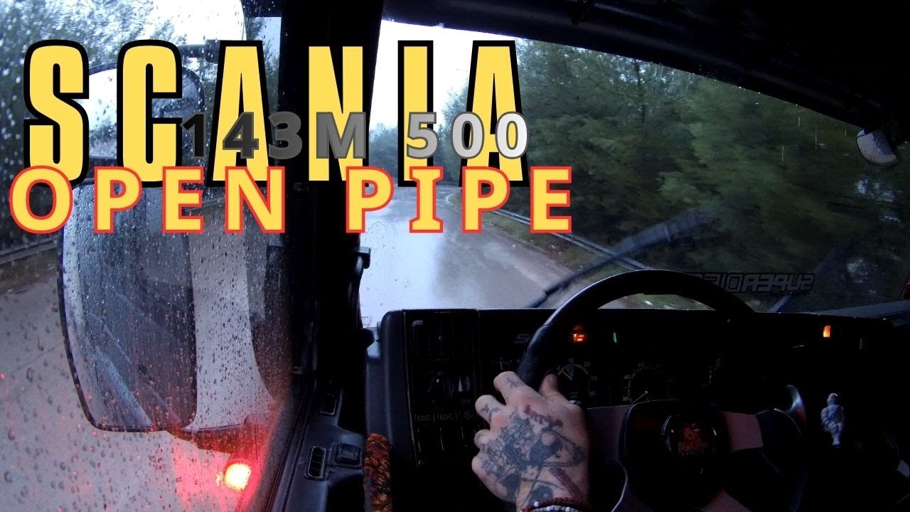 SCANIA 143M 500 – OPEN PIPE EXHAUST