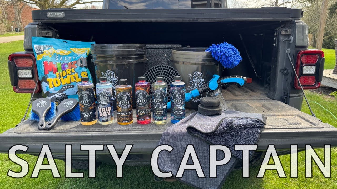 Are you a SALTY CAPTAIN when it comes to washing your RIG? YOU DON'T HAVE TO BE!