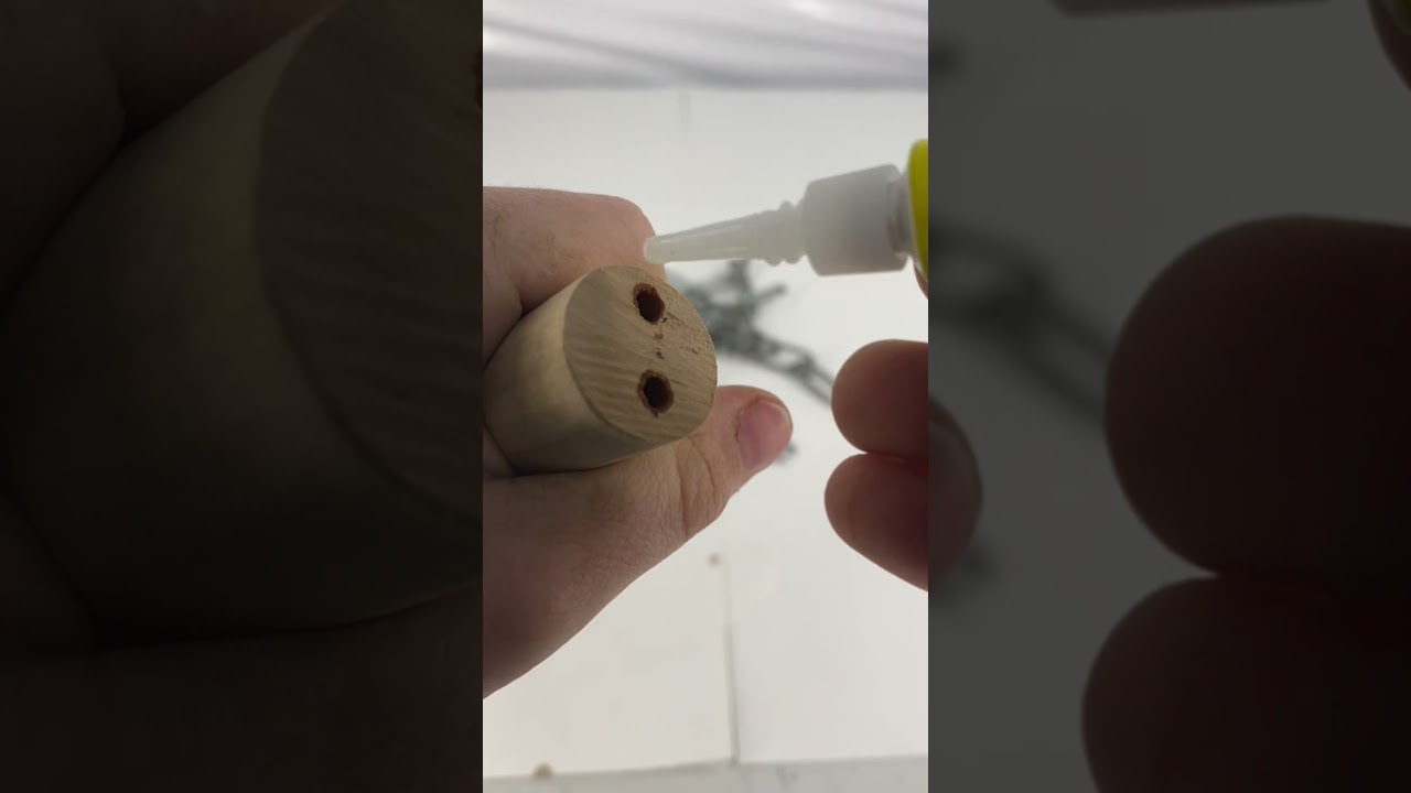 Wooden flail #woodworking #asmr